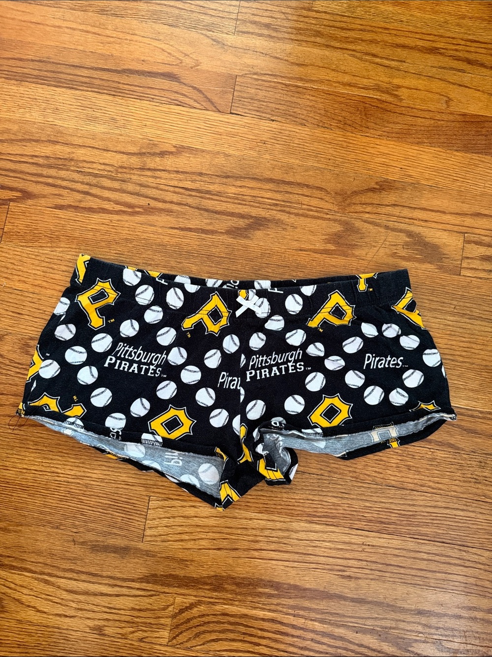 Kids Black & Yellow Team Shorts
